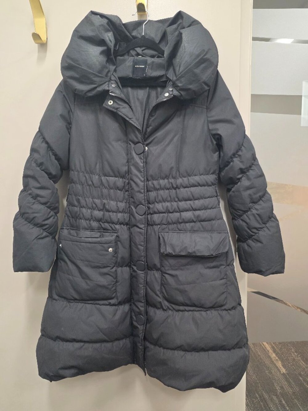 Vero Moda Long Puffer Coat – Black